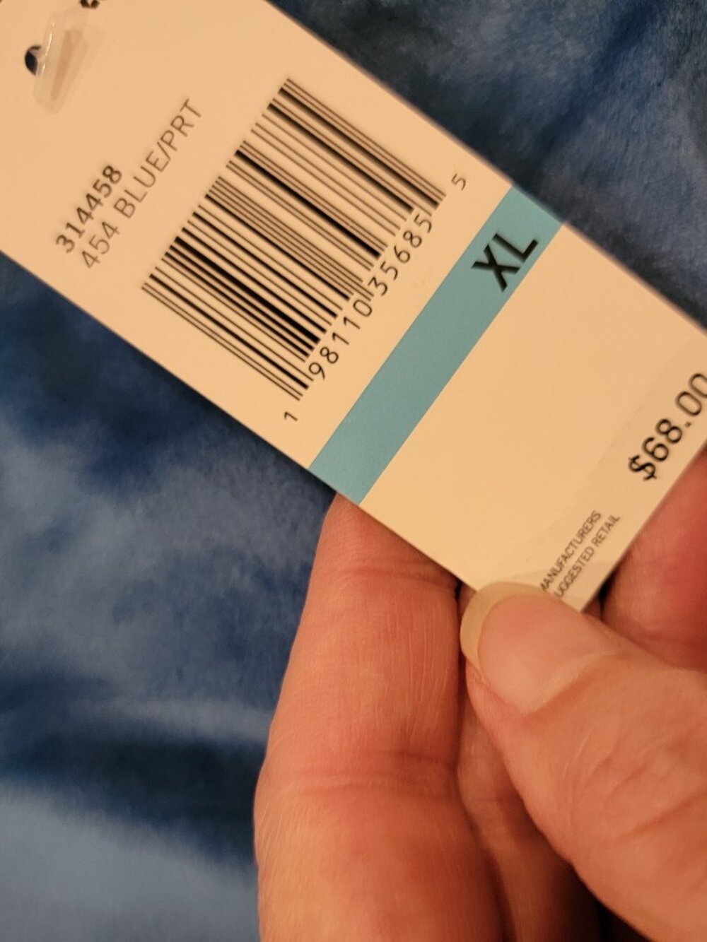Nautica Nautical Blue Women's Pajama Set Velour - Picture 10 of 12